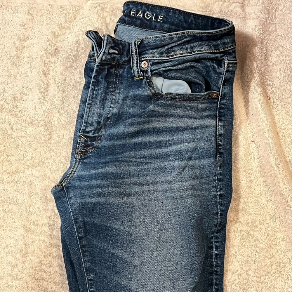 Mens AE Original Bootcut Jeans